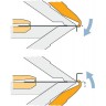 схема работы верхней и нижней гибочных балок