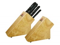 набор кухонных ножей Stubai в деревянной подставке