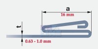 ролики для защелкивающего фальца (0,63-1,0 мм) на RAS 22.09