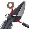Металлокерамический вкладыш и распорный болт рычажных идеальных ножниц ERDI D39ASS