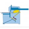 графика сортировки отрезанных заготовок на гильотинных ножницах RAS PRIMEcut