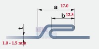 Ролики для "Питтсбургского" фальца для RAS 22.07 левый (1,0-1,5 мм)