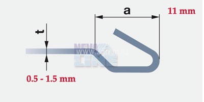 ролики для лежачего фальца на RAS 22.09 (0,5-1,5 мм)