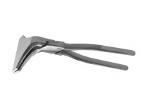 клещи STUBAI  широкие изогнутые 45° 100 мм оцинкованные Nirolook 283210NR